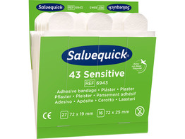 Salvequick sensitive pleister  6x43st 