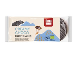Lima Maiswafels met vegan chocolade bio 100 gr