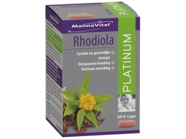 Mannavital Rhodiola  60 capsules 