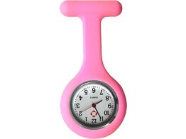 Sillicone horloge roze