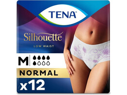 Tena Silhouette Normal Blanc Lage taille M  12st 