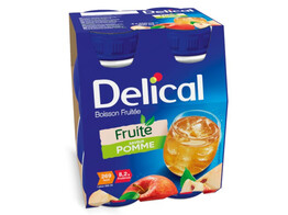 Delical Fruitdrank  200ml   4st  Appel